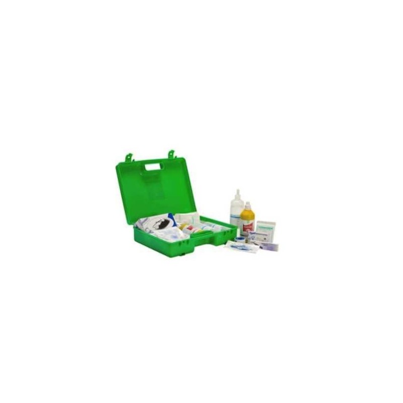 BOTIQUIN PLASTICO PORTATIL 6 PERSONAS 32*23*9