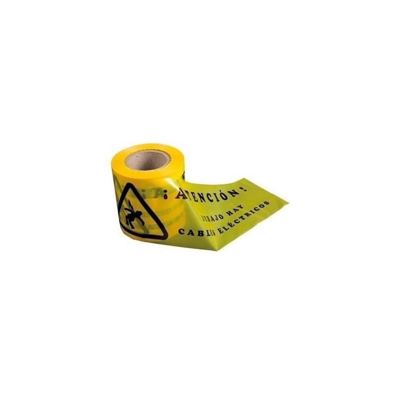CINTA SEÑALIZACIÓN 150MM X 200MTS. RIESGO ELECTRICO