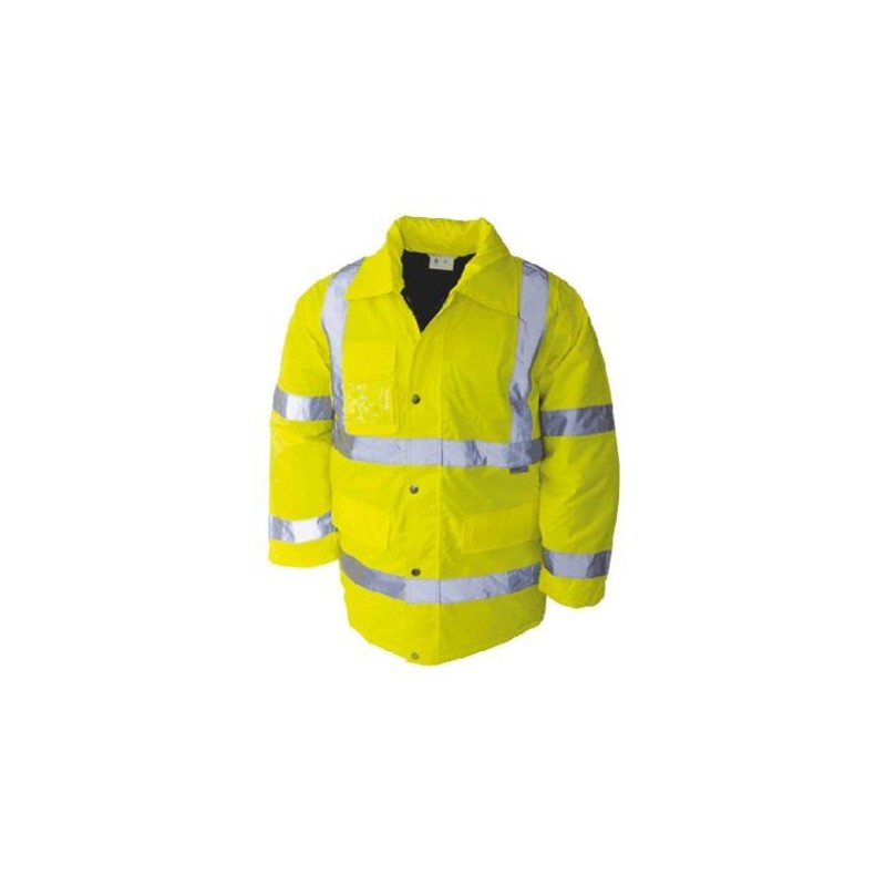 PARKA IMPERMEABLE A.V. EN471-343 AMARILLO T-3XL 0